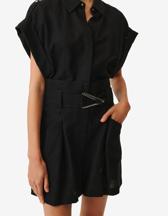 DORELLIA BELTED PLAYSUIT